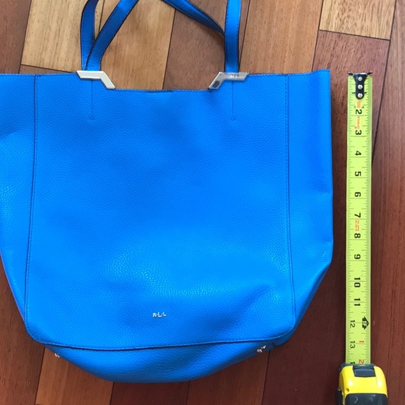 Ralph lauren blue leather tote - Picture 7 of 10